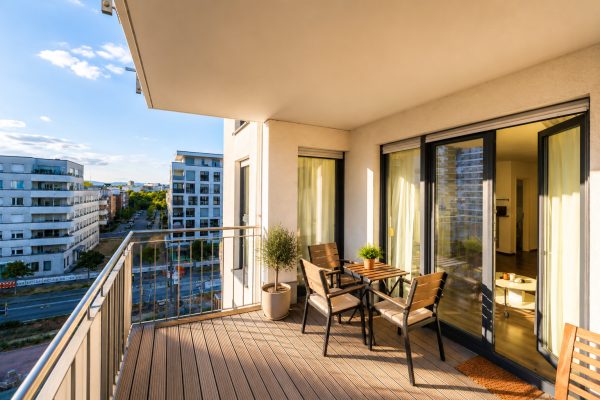 Moderne 2-Zimmer-Wohnung im Frankfurter Europaviertel