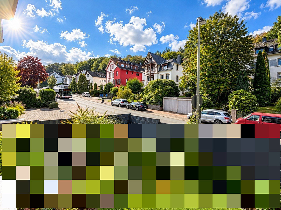 Blick vom Balkon – weitere Ansicht