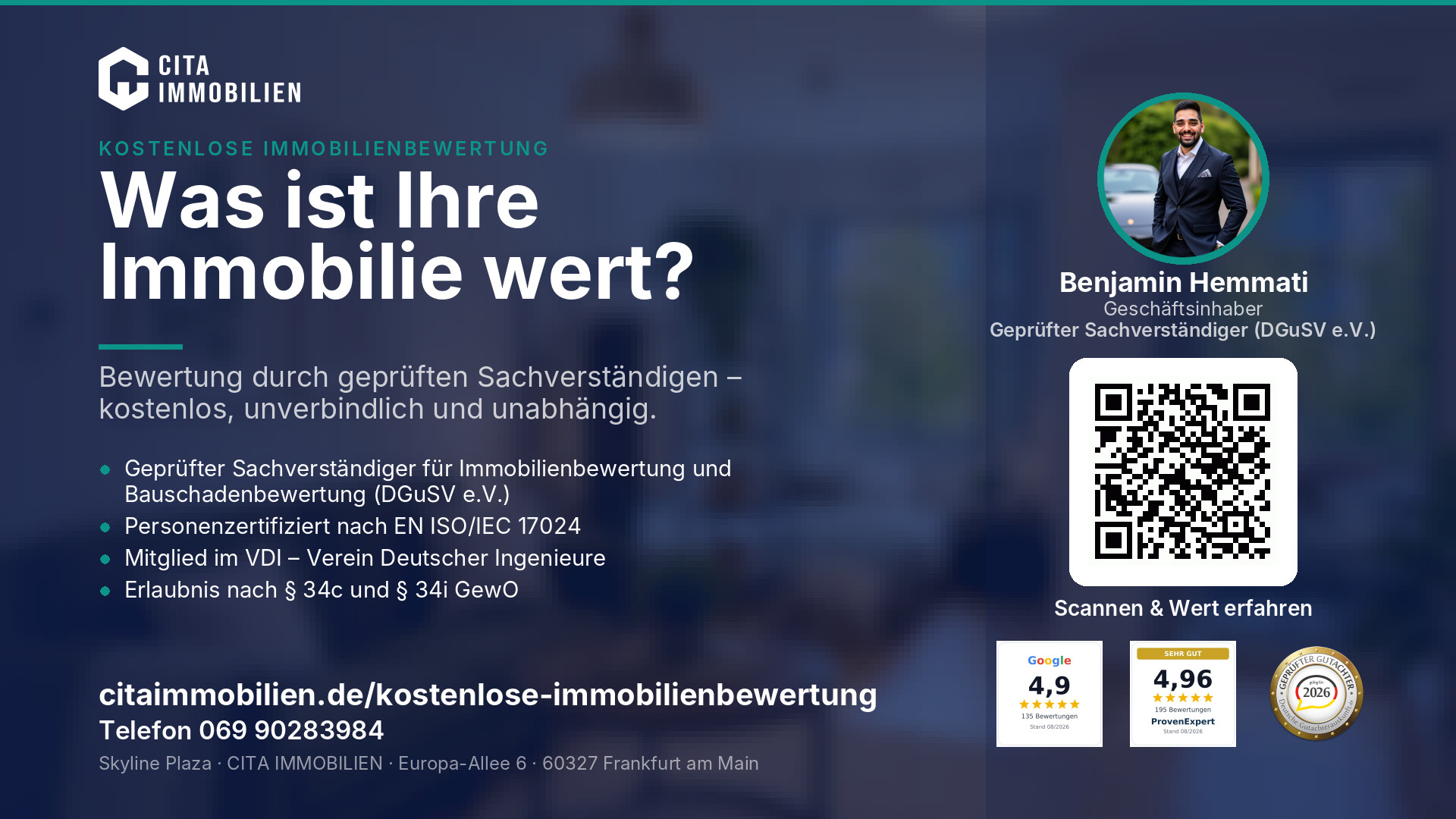 Was ist Ihre Immobilie wert? – weitere Ansicht