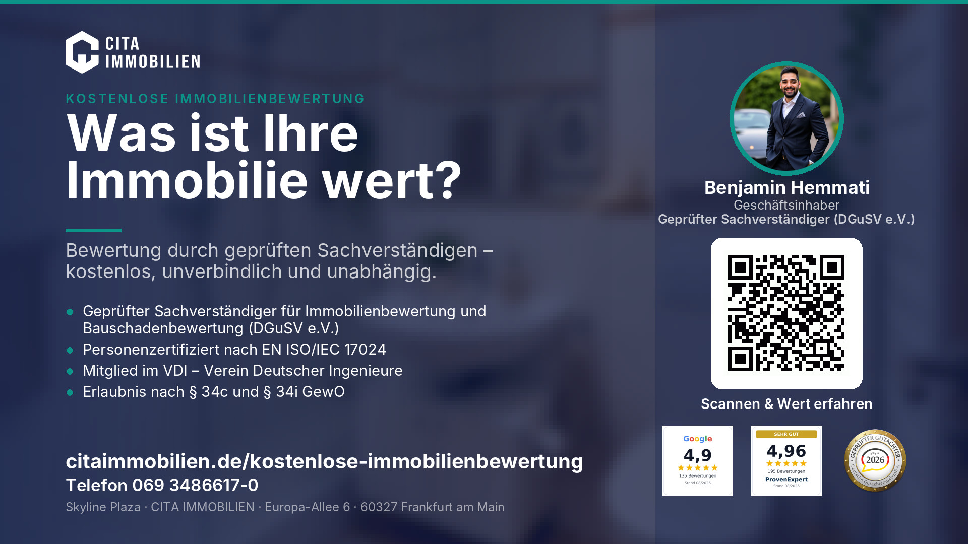 Was ist Ihre Immobilie wert? – weitere Ansicht