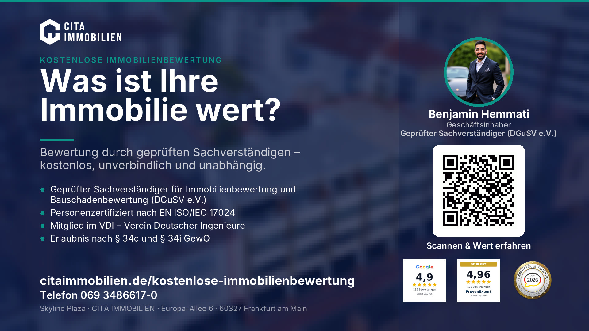 Was ist Ihre Immobilie wert? – weitere Ansicht