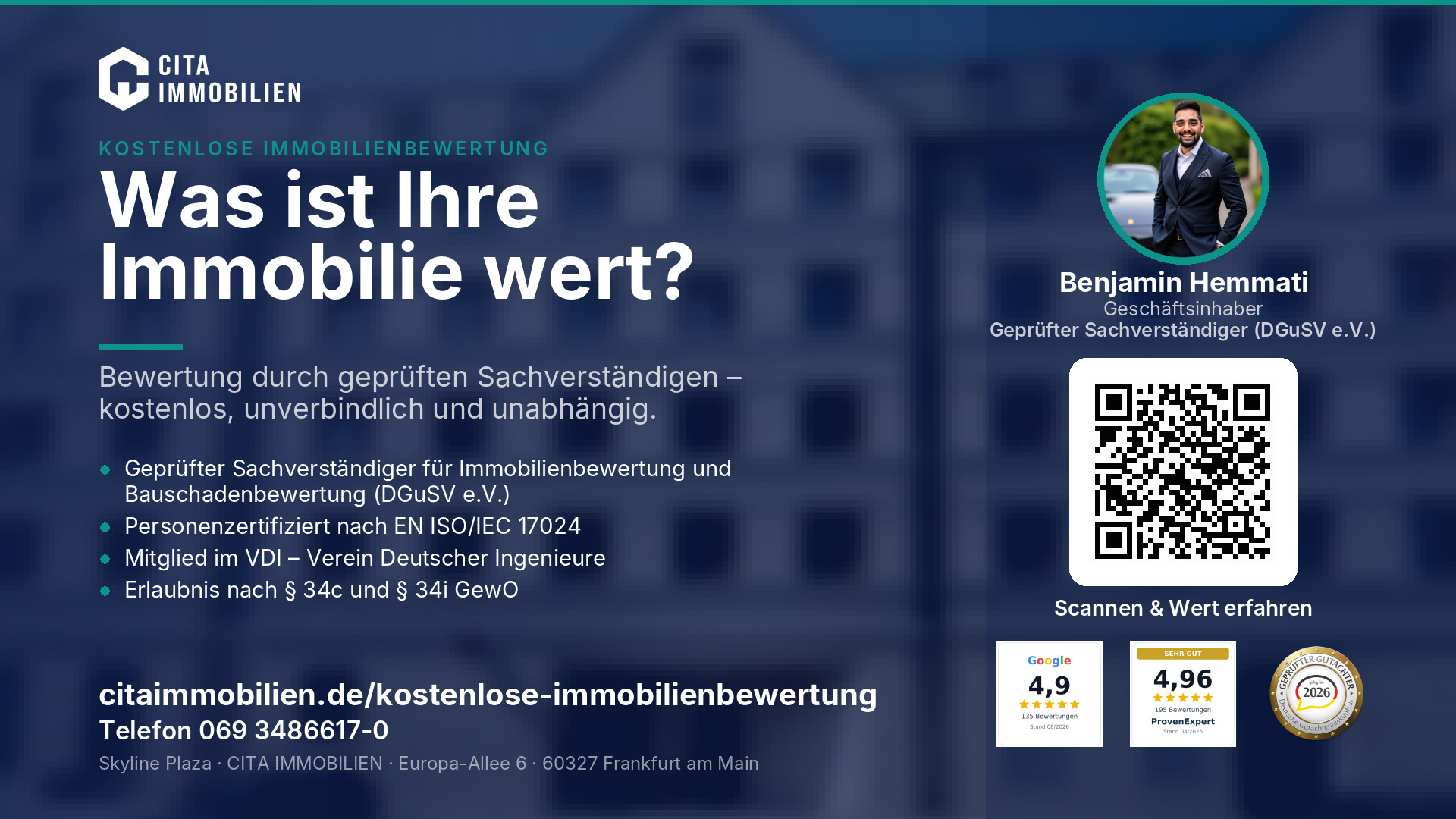 Was ist Ihre Immobilie wert? – weitere Ansicht