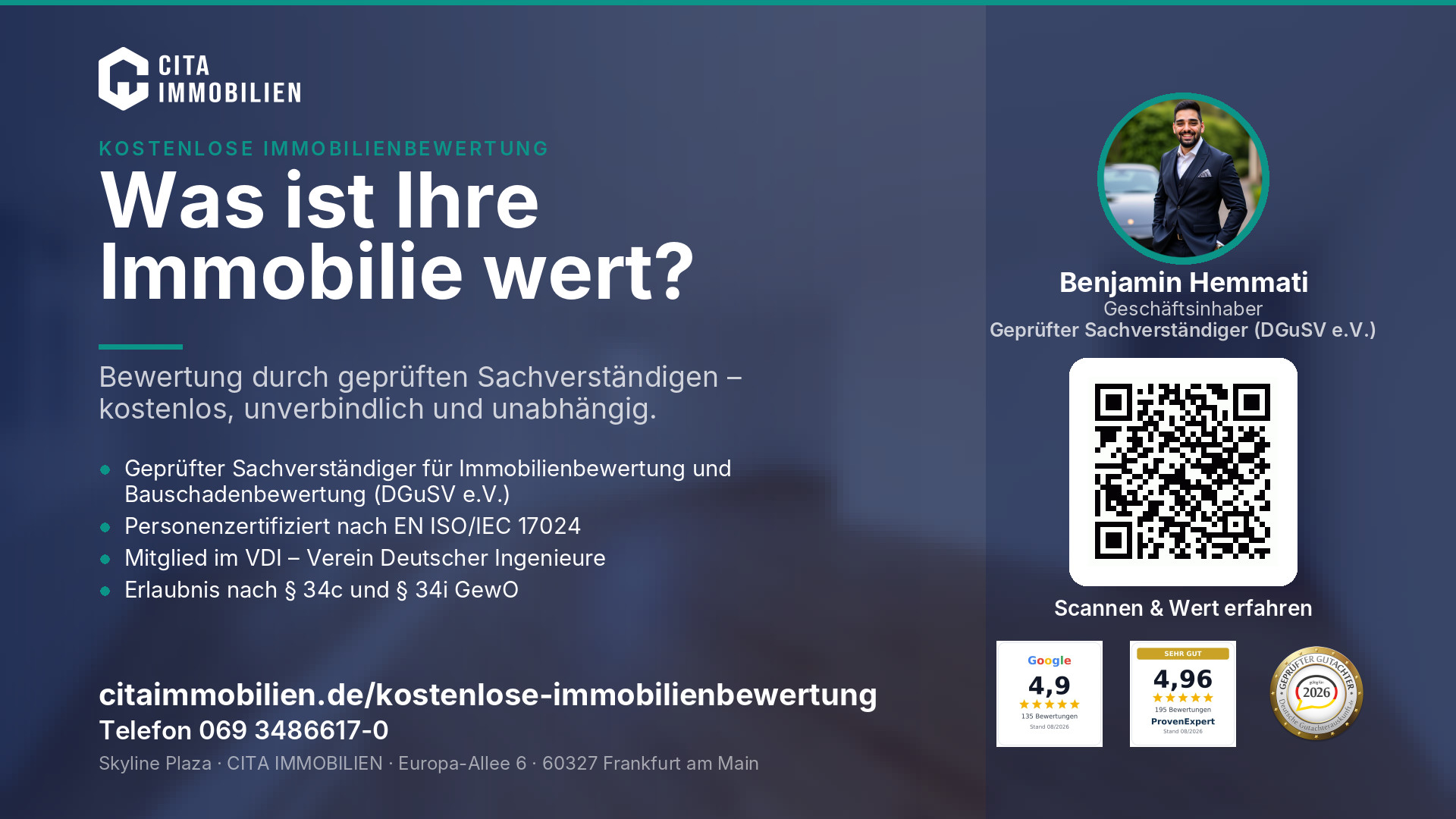 Was ist Ihre Immobilie wert? – weitere Ansicht
