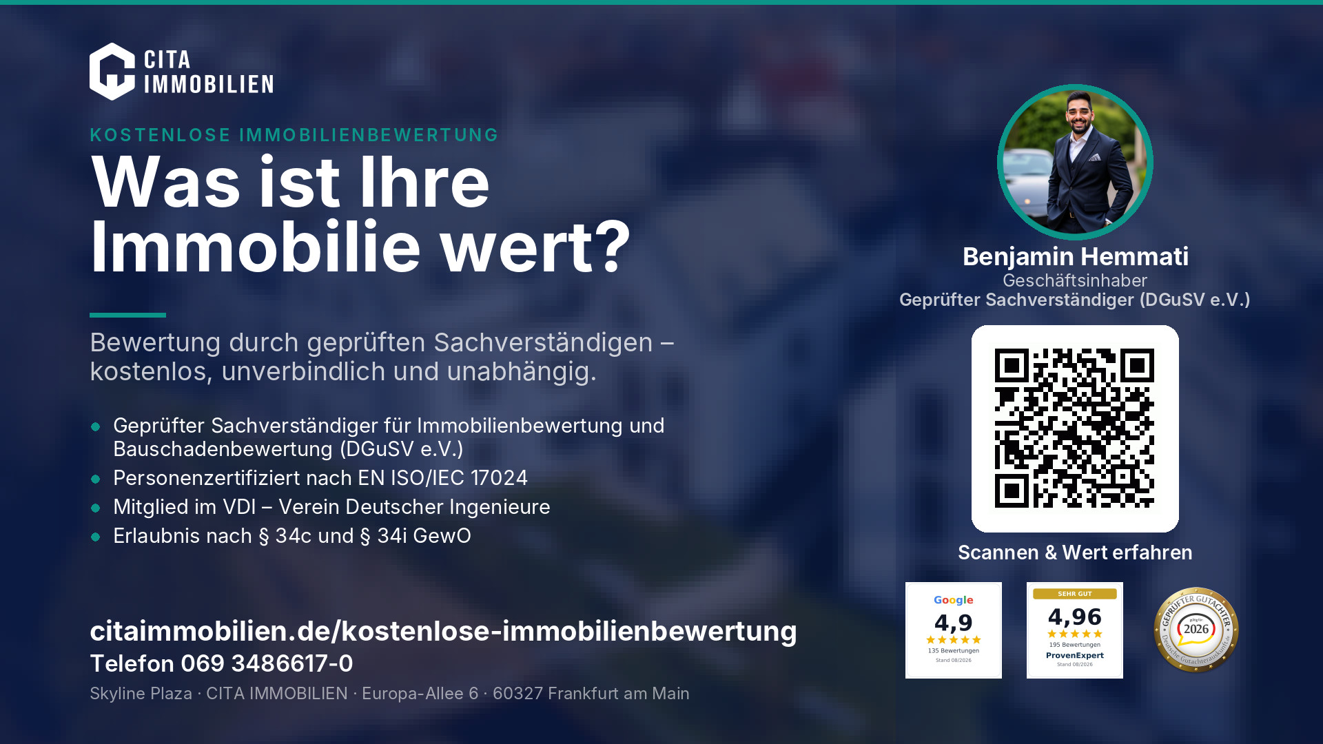 Was ist Ihre Immobilie wert? – weitere Ansicht