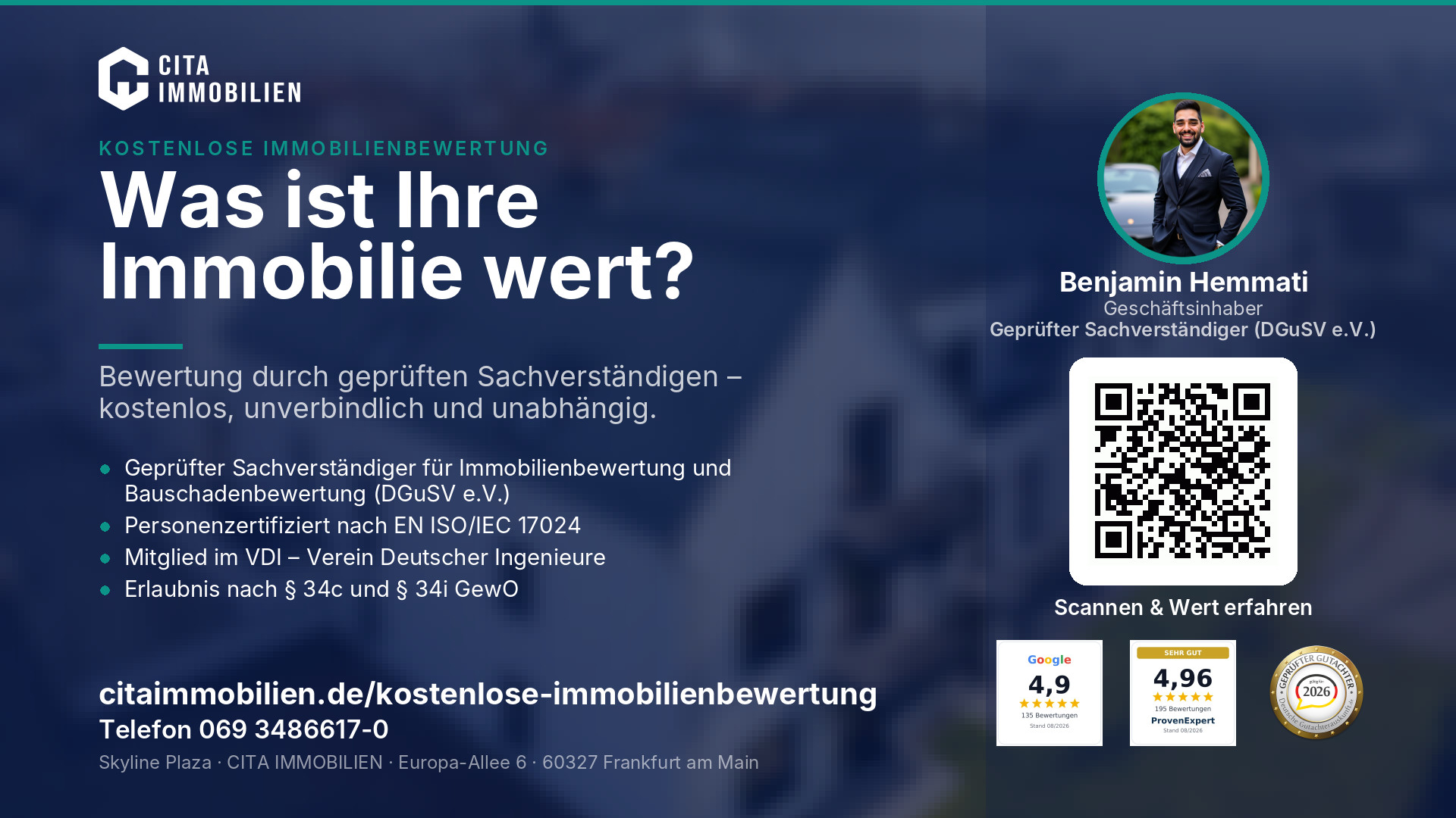 Was ist Ihre Immobilie wert? – weitere Ansicht