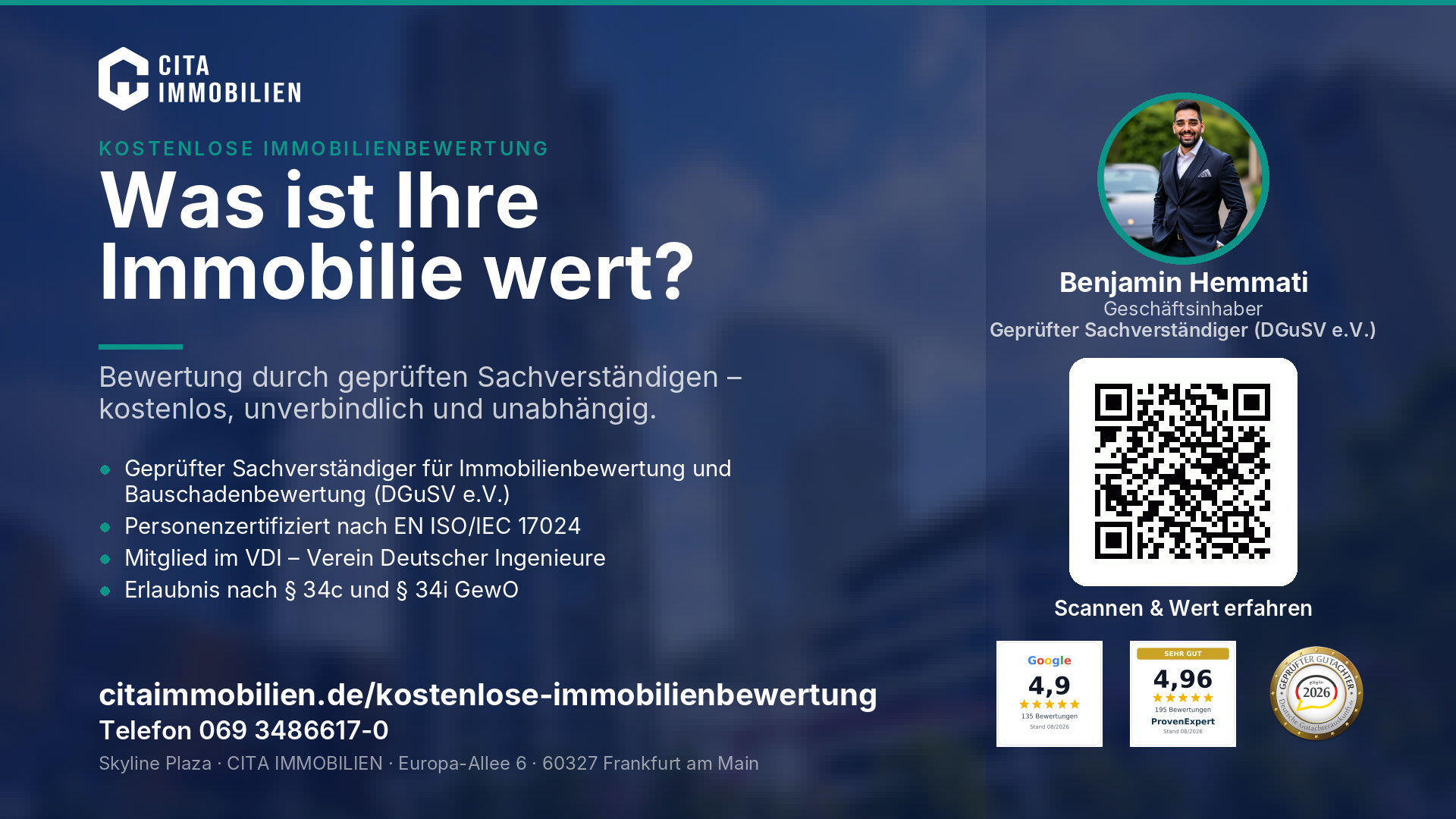 Was ist Ihre Immobilie wert? – weitere Ansicht